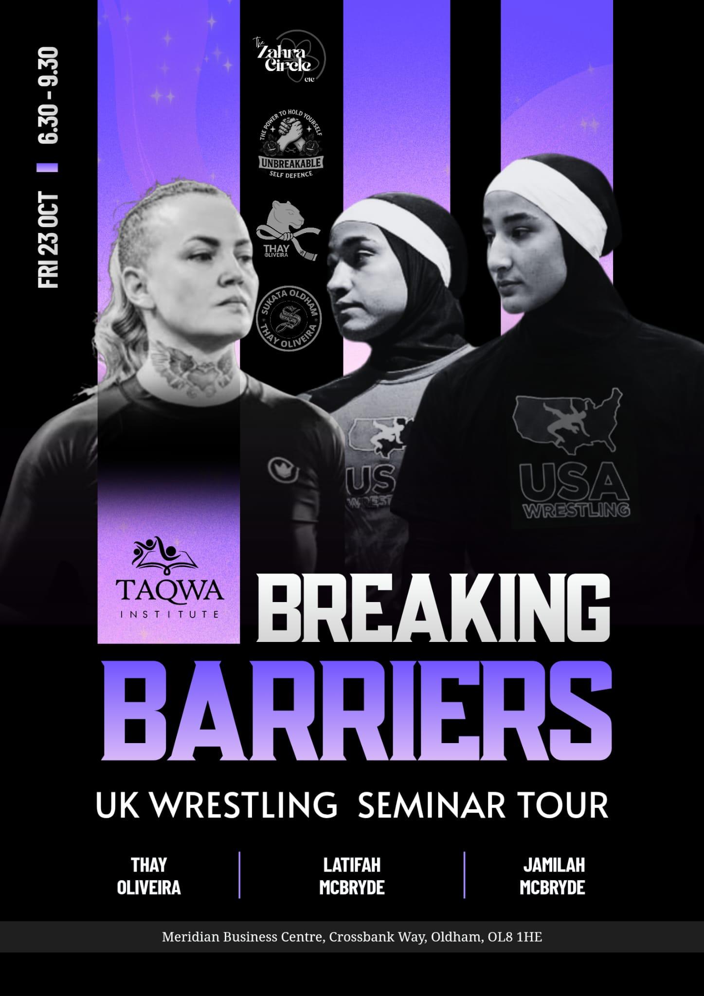 Breaking Barriers: UK Wrestling Seminar Tour